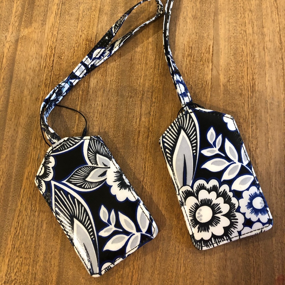 Vera Bradley luggage tags